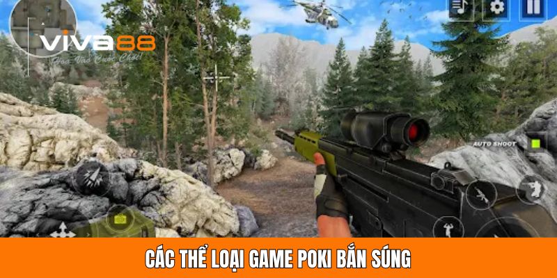 Các thể loại game poki bắn súng